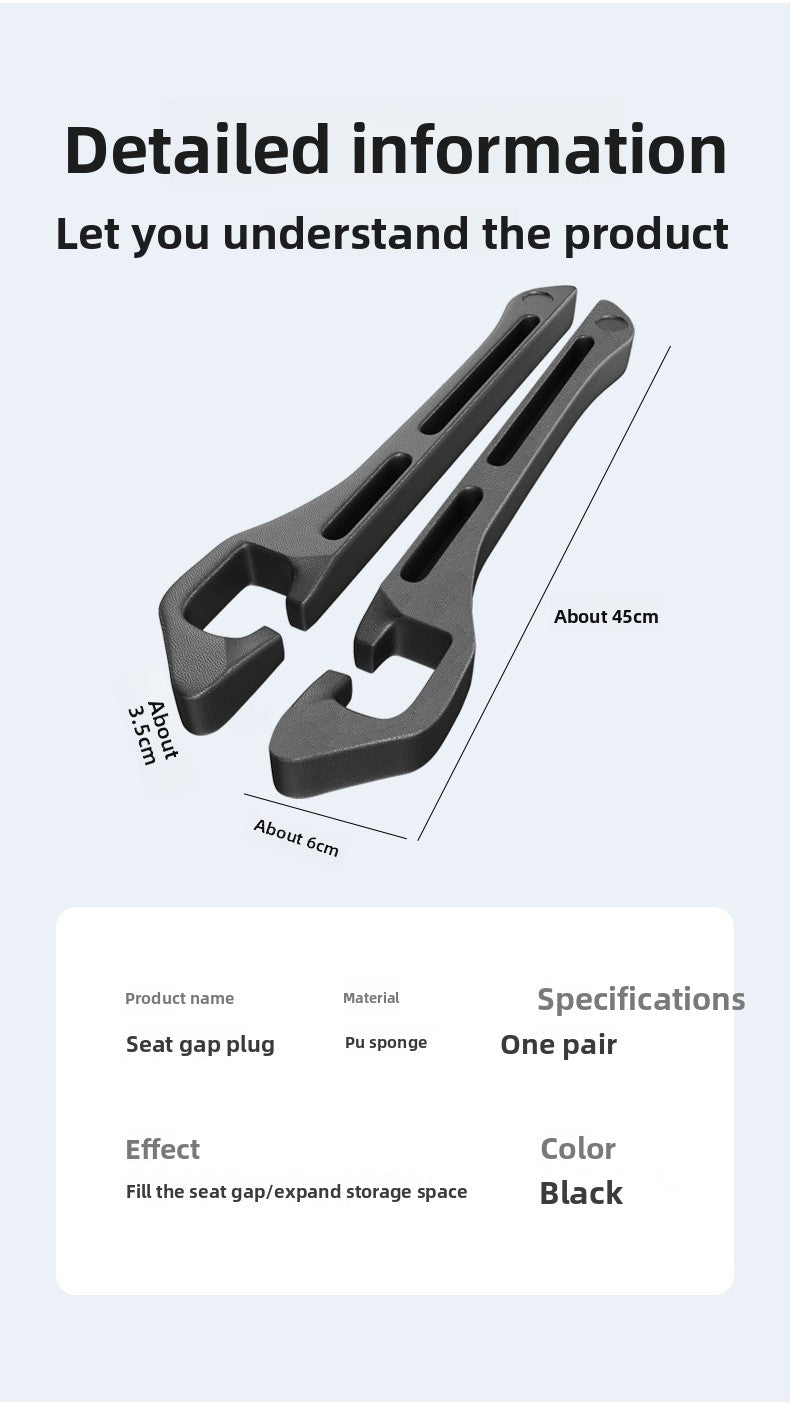 Car Seat Side Organizer - Storage For Phone And Keys