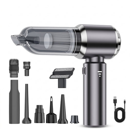 Premium Cordless Car Vacuum Cleaner - Compact, Lightweight, 3 Suction Speeds