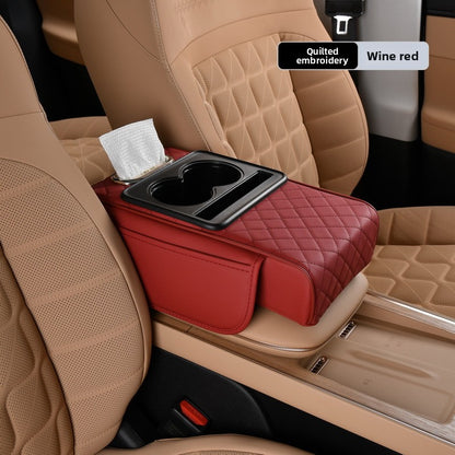 Universal Car Center Console Organizer with Cup Holder