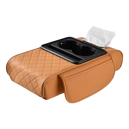 Universal Car Center Console Organizer with Cup Holder