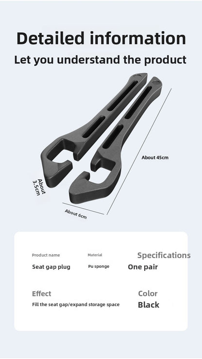 Car Seat Side Organizer - Storage For Phone And Keys