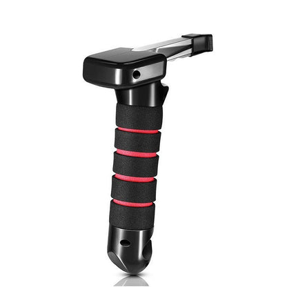 Multifunctional Car Safety Tool – Hammer, Belt Cutter, Door Handle