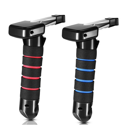 Multifunctional Car Safety Tool – Hammer, Belt Cutter, Door Handle