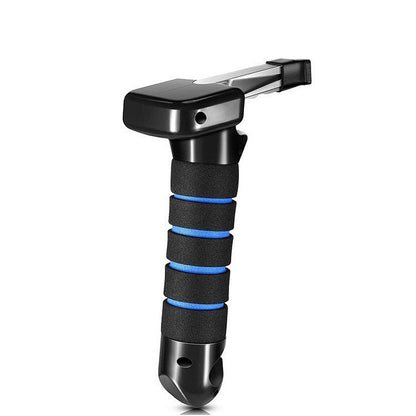 Multifunctional Car Safety Tool – Hammer, Belt Cutter, Door Handle