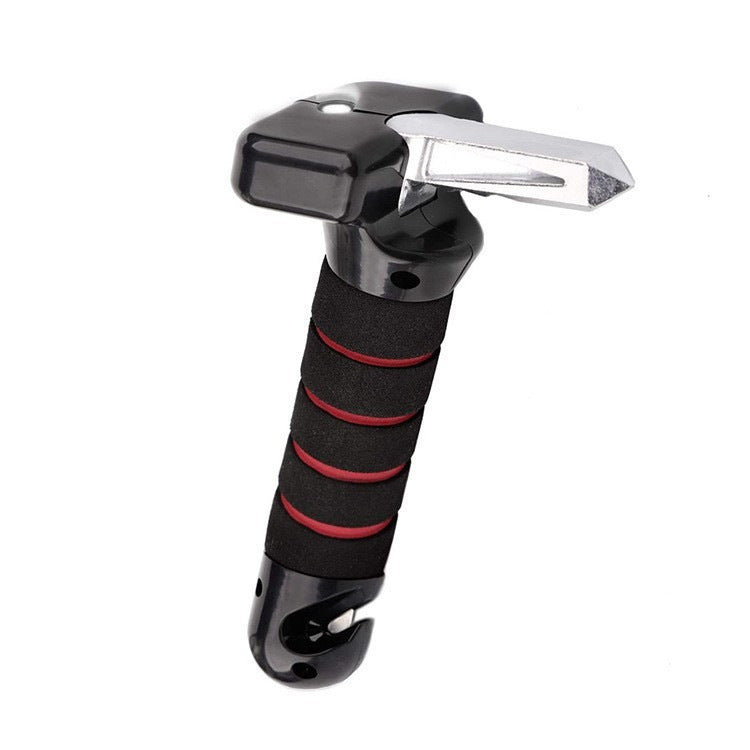 Multifunctional Car Safety Tool – Hammer, Belt Cutter, Door Handle