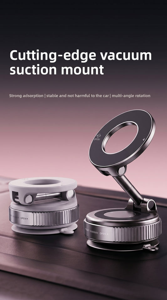 Magnetic Car Phone Holder - 360 Degrees Rotatable