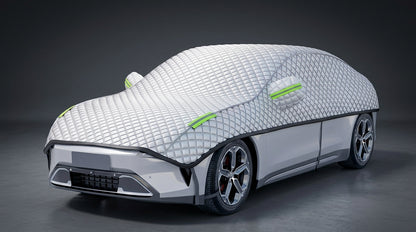 Copriauto universale semi-copertura parasole con isolamento termico