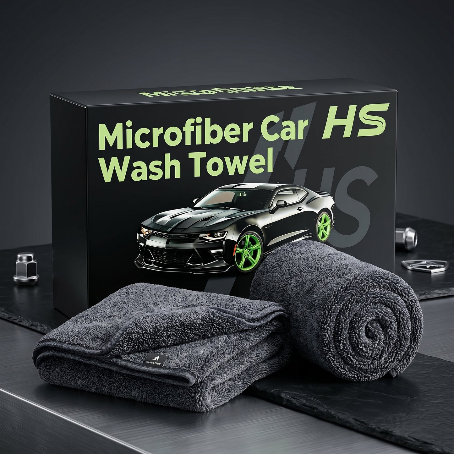Professional Microfiber Car Towel – Streak- And Scratch-Free Detailing