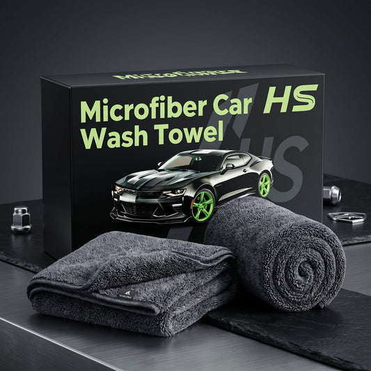 Professional Microfiber Car Towel – Streak- And Scratch-Free Detailing