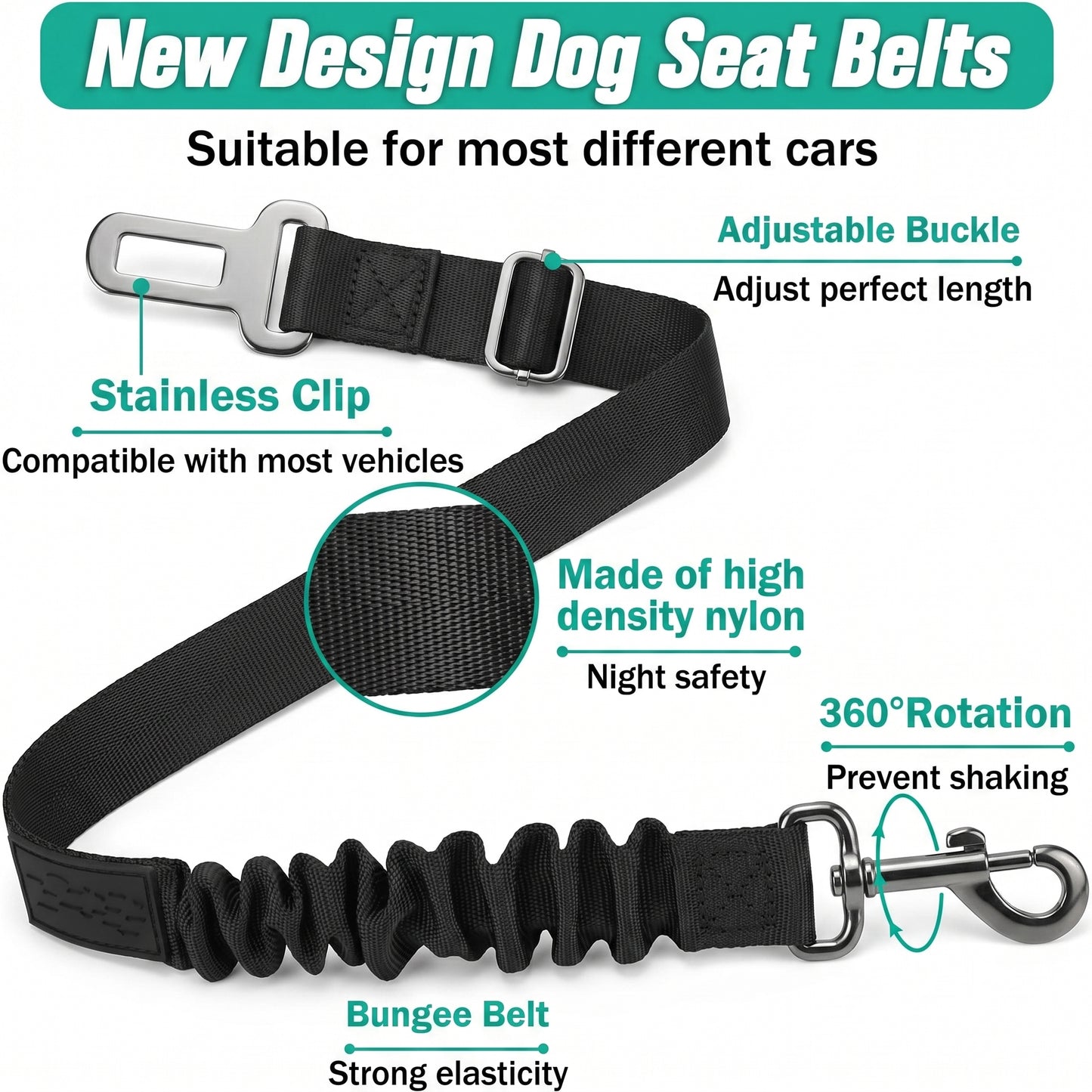 Car Seat Belt For Dogs And Cats – Safe Travel With Your Pet