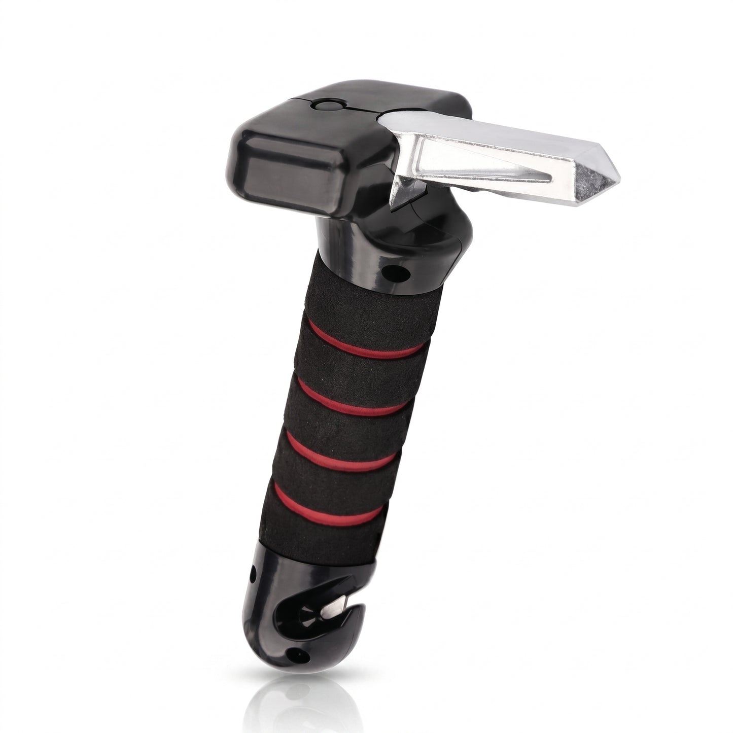 Multifunctional Car Safety Tool – Hammer, Belt Cutter, Door Handle
