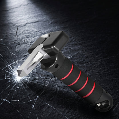 Multifunctional Car Safety Tool – Hammer, Belt Cutter, Door Handle