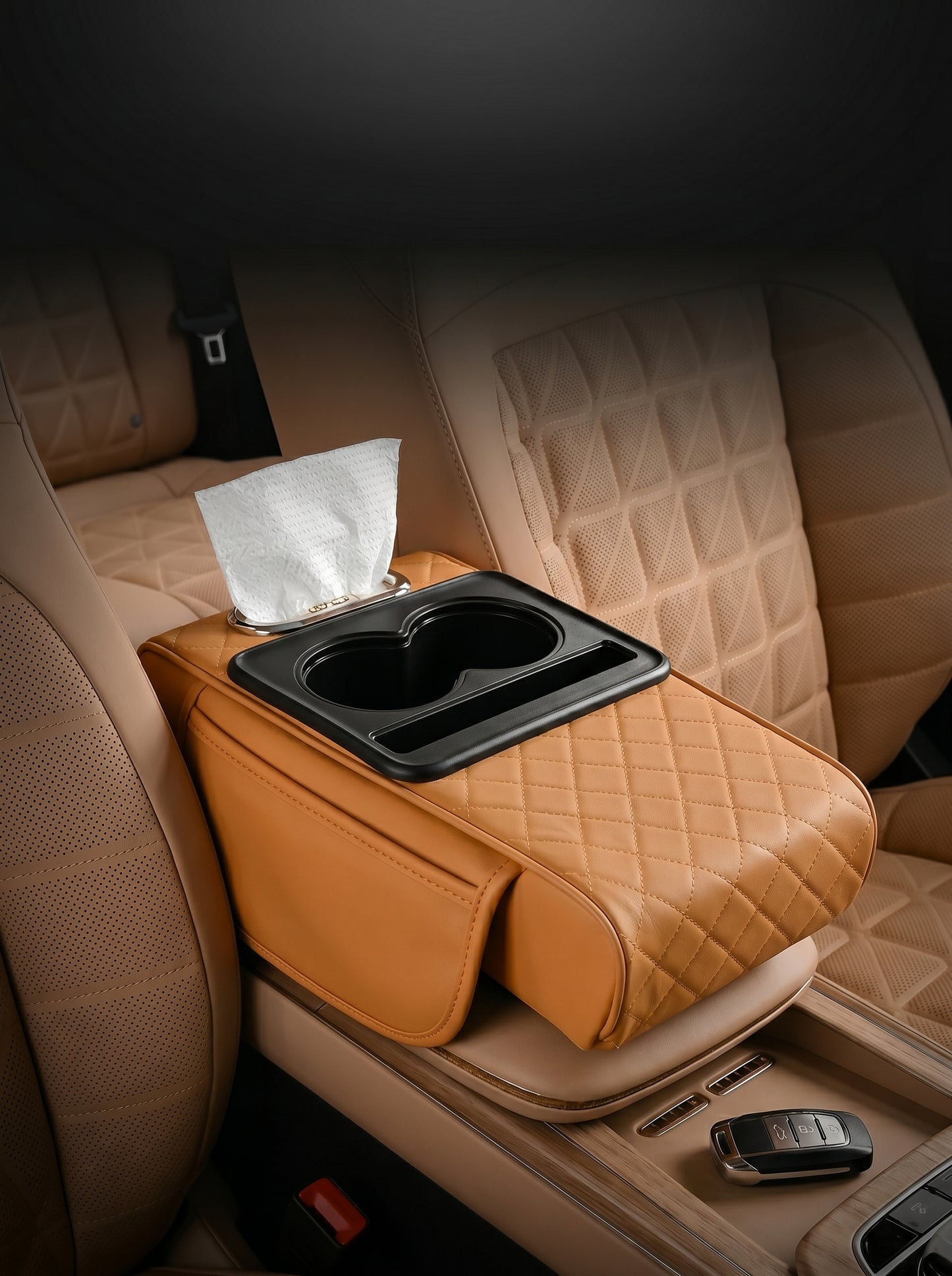 Universal 4-in-1 Car Armrest Organizer