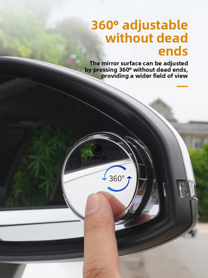 Car Blind Spot 360° Mirror – Increases The Field Of View When Parking And Changing Lanes