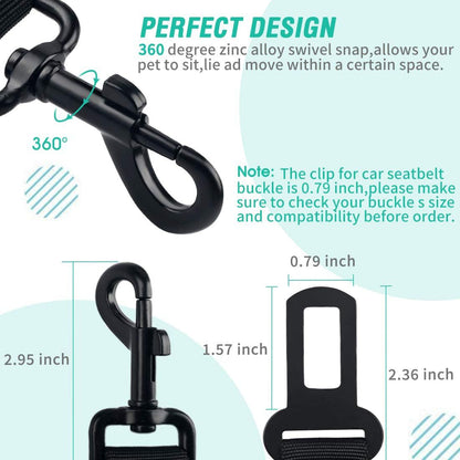 Car Seat Belt For Dogs And Cats – Safe Travel With Your Pet