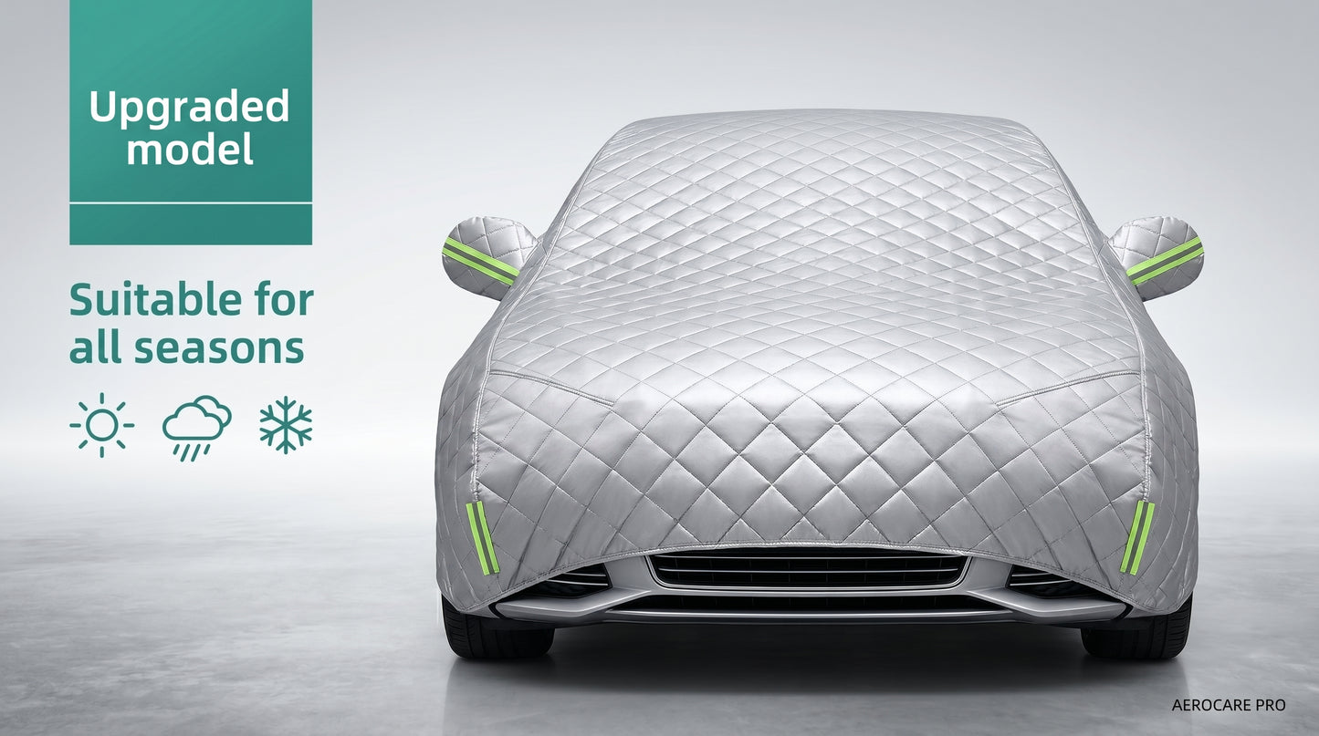 Copriauto universale semi-copertura parasole con isolamento termico